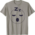 Sleep Emoticon Pajama Sleeping Pjs Men Women Pajamas T-Shirt